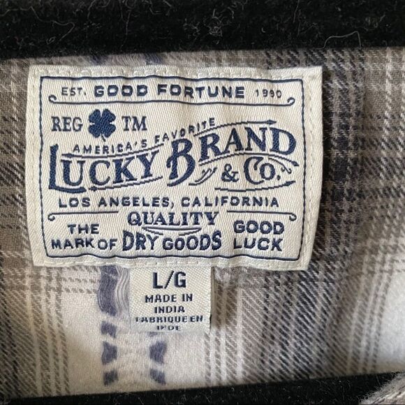 Lucky Brand Plaid Button Down Shirt - Picture 9 of 10